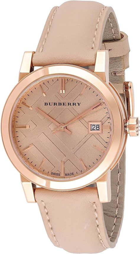 burberry bu9131 price|Burberry 34mm Pink Leather Strap Women's Watch BU9131.